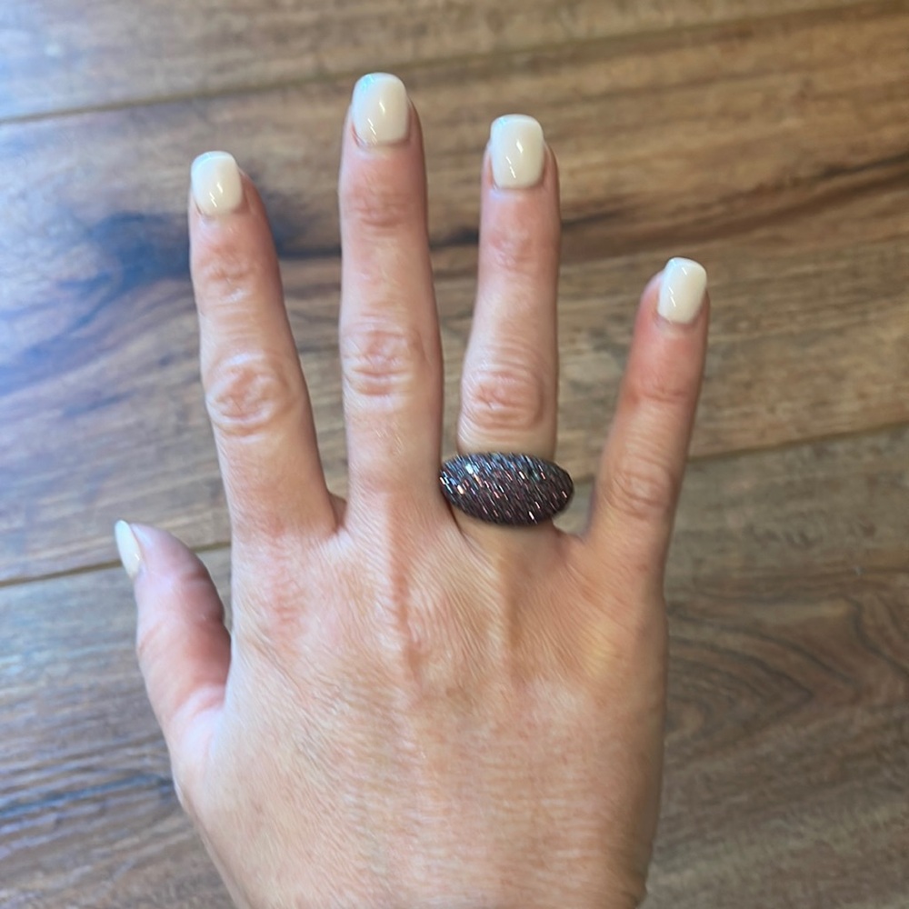 Coach Swarovski ring